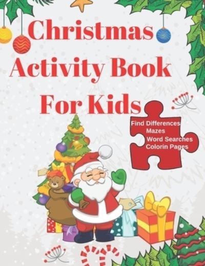 Cover for Activbook · Christmas Activity Book for Kids (Paperback Book) (2020)