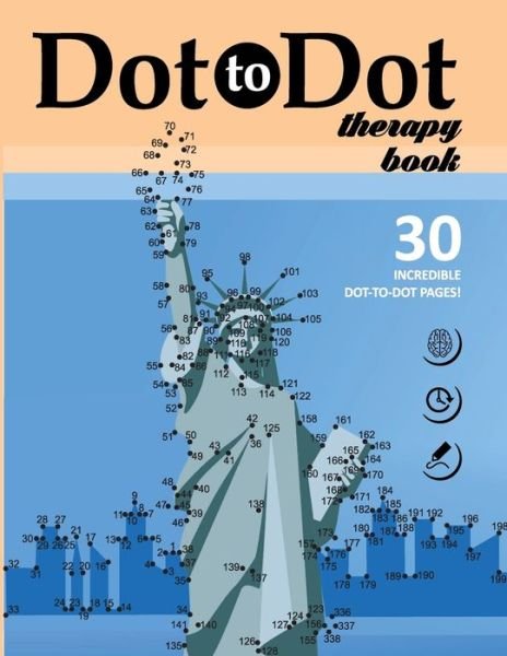 Cover for Acropolis Publishing · Dot to Dot therapy book. 30 INCREDIBLE DOT-TO-DOT PAGES! (Pocketbok) (2020)