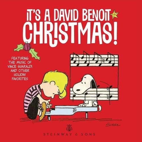 Cover for It's a David Benoit Christmas (CD) (2020)