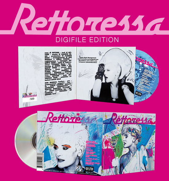 Cover for Donatella Rettore · Rettoressa (CD) (2022)