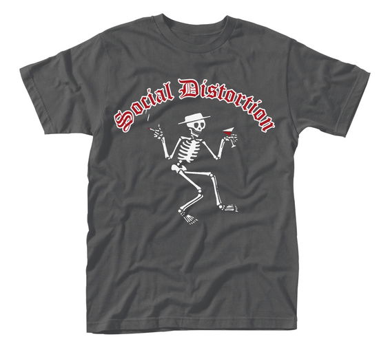 T/S Grey Skelly Logo - Social Distortion - Merchandise - PHD Merch - 0803343143638 - March 3, 2023