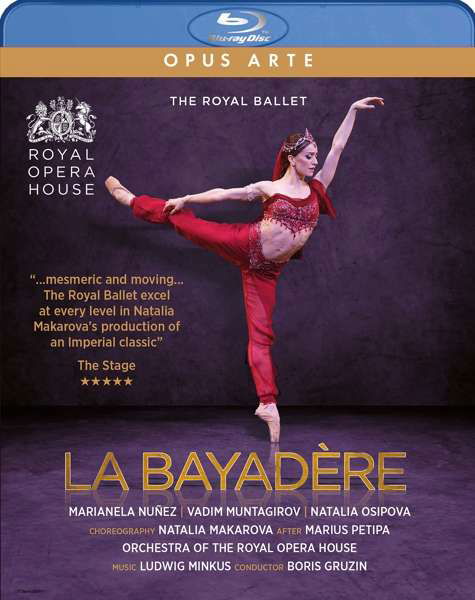 La Bayadere - L. Minkus - Film - OPUS ARTE - 0809478072638 - 6 mars 2020