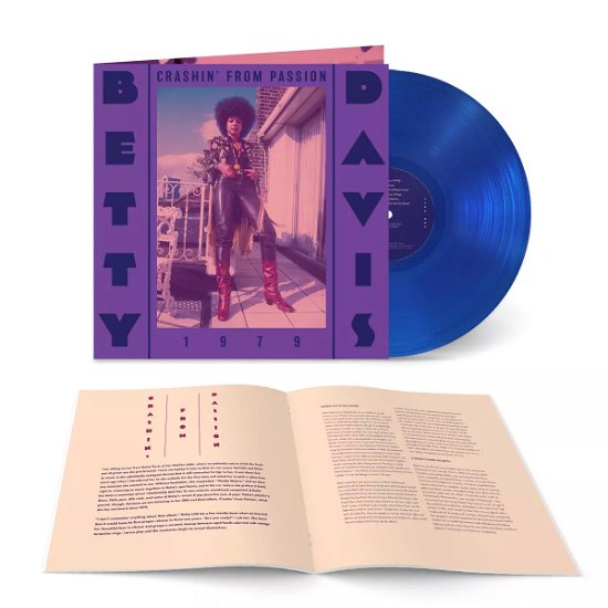 Cover for Betty Davis · Crashin From Passion (LP) [Blue Clear Vinyl edition] (2023)