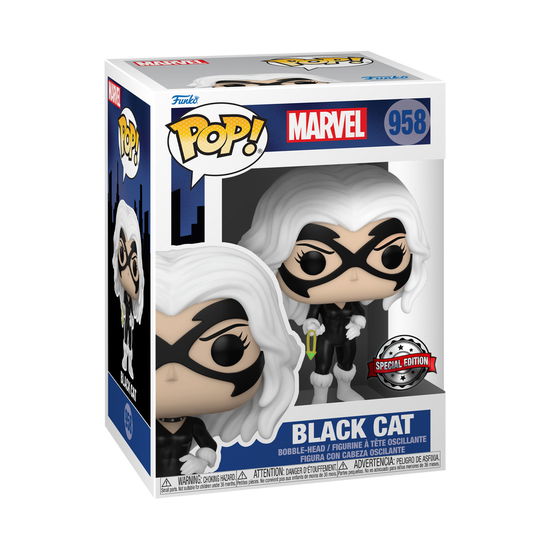 Animated Spiderman - Black Cat (Vinyl Figure 958) - Marvel: Funko Pop! - Merchandise -  - 0889698588638 - 