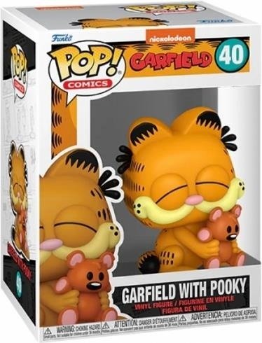 Garfield POP! Comics Vinyl Figur Garfield w/Pooky (Leksaker) (2024)