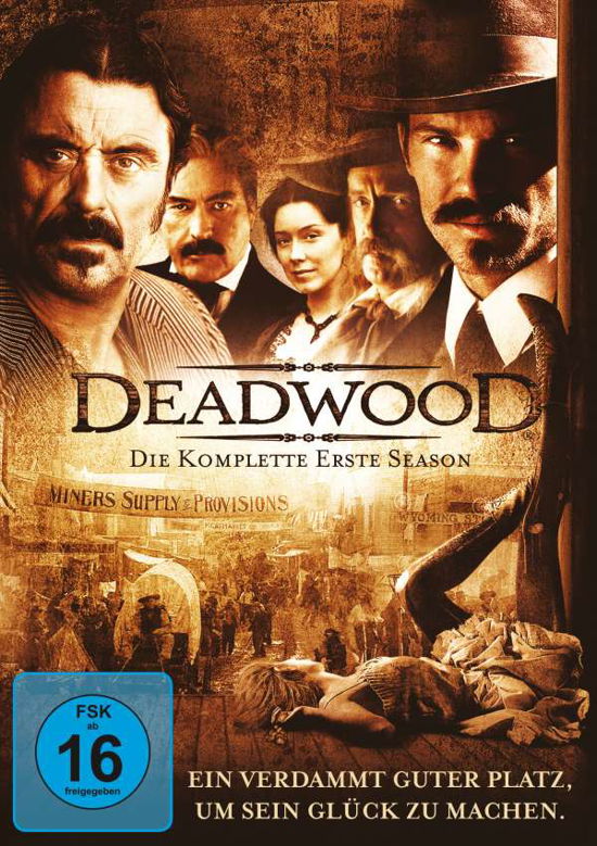 Deadwood-season 1 (4 Discs,multibox) - Jim Beaver,ian Mcshane,john Hawkes - Filme - PARAMOUNT HOME ENTERTAINM - 4010884507638 - 2. Oktober 2014