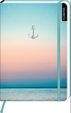 Cover for Ars Edition GmbH · Mynotes Notizbuch A5: Anker Und Meer (Papperier) (2021)