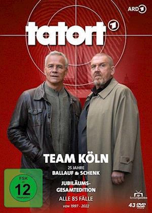 Cover for Tatort Koeln · Tatort - Team Koeln (Ballauf &amp; Schenk) - 25 Jahre (DVD) (2024)