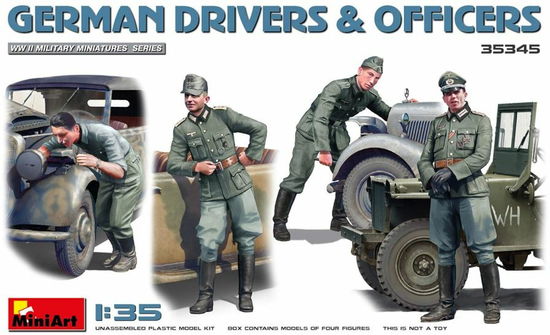 1/35 German Drivers En Officers - MiniArt - Gadżety - Miniarts - 4820183313638 - 