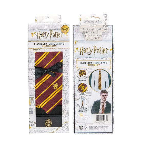 Cover for Harry Potter · Harry Potter Krawatte &amp; Ansteck-Pin Deluxe Box Gry (MERCH) (2017)