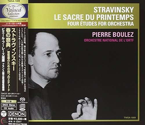 Cover for Pierre Boulez · Stravinsky: Le Sacre Du Printemps (CD) [Japan Import edition] (2022)
