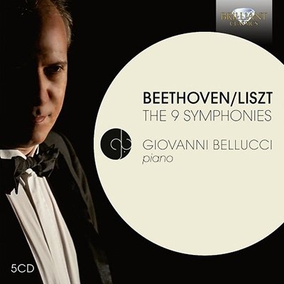 Cover for Beethoven / Bellucci,giovanni · 9 Symphonies Transcribed for Piano by Liszt (CD) (2022)