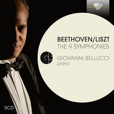 9 Symphonies Transcribed for Piano by Liszt - Beethoven / Bellucci,giovanni - Muziek - BRILLIANT CLASSICS - 5028421948638 - 28 oktober 2022