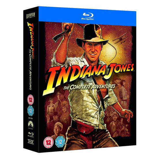 Indiana Jones: Complete Adventures - Indiana Jones - Elokuva - PARAMOUNT HOME ENTERTAINMENT - 5051368203638 - tiistai 9. lokakuuta 2012