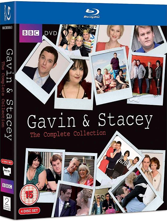 Cover for Gavin &amp; Stacey Series 13: Christmas Special · Gavin And Stacey Series 1 to 3 Complete Collection Plus Xmas Special (Blu-ray) (2009)