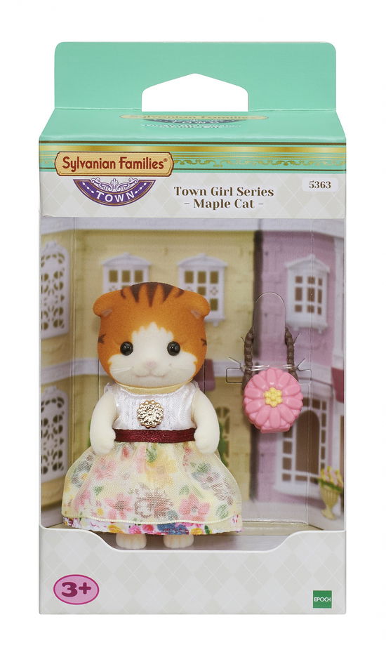 Sylvanian Families - Town Girl Series  - Maple Cat - Sylvanian Families - Merchandise - Sylvanian Families - 5054131053638 - 