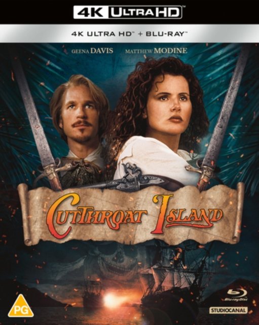 Cover for Cutthroat Island (4K UHD Blu-ray) (2023)