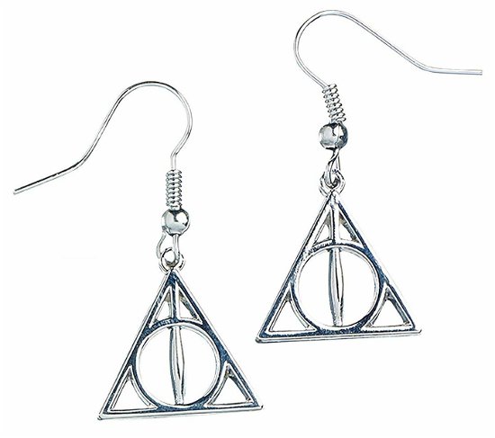 HARRY POTTER - Earrings - Deathly Hallows - Deathly Hallows Earrings - Merchandise - HARRY POTTER - 5055583406638 - 7. februar 2019