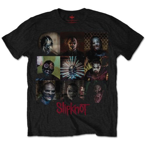 Slipknot Unisex T-Shirt: Blocks - Slipknot - Merchandise - Rockoff - 5055979902638 - 