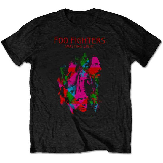 Cover for Foo Fighters · Foo Fighters Unisex T-Shirt: Wasting Light (T-shirt) [size L] [Black - Unisex edition] (2020)