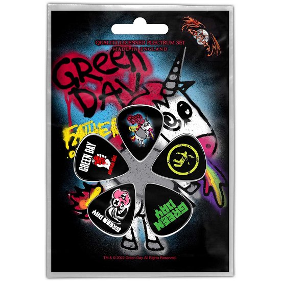 Green Day Plectrum Pack: Father of All - Green Day - Fanituote -  - 5056365717638 - 