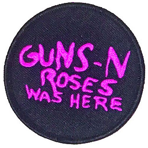 Guns N' Roses Standard Woven Patch: Was Here - Guns N Roses - Merchandise -  - 5056368633638 - 