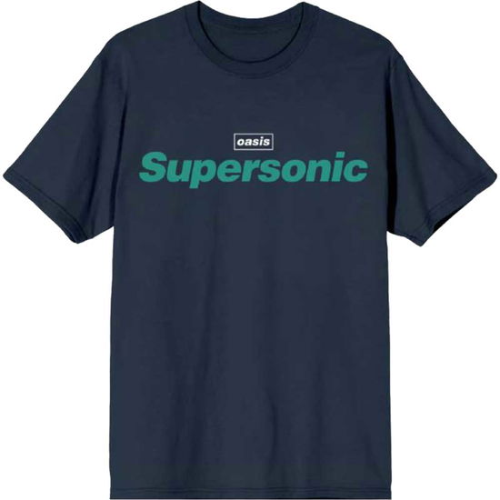 Oasis Unisex T-Shirt: Supersonic Title Colour - Oasis - Merchandise -  - 5056737271638 - 