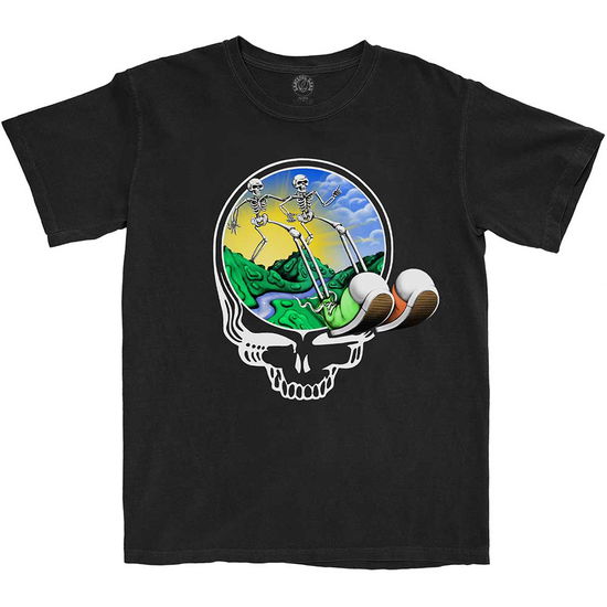 Cover for Grateful Dead · Grateful Dead Unisex T-Shirt: Skeles Stepping (T-shirt) [size S]