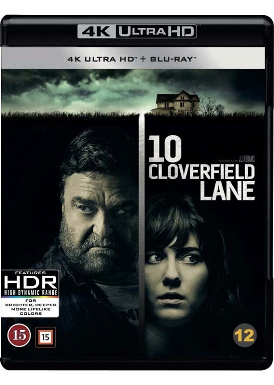 Cover for John Goodman / Mary Elizabeth Winstead / John Gallagher Jr. · 10 Cloverfield Lane (4K UHD + Blu-ray) [4K edition] (2018)