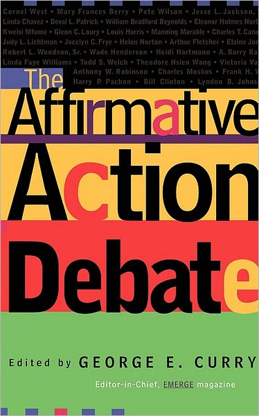 The Affirmative Action Debate - Cornel West - Books - Basic Books (AZ) - 9780201479638 - June 20, 1996