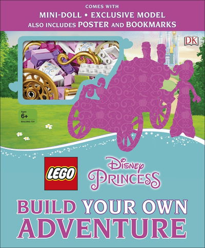 Cover for Tim Johnson · LEGO Disney Princess Build Your Own Adventure: With mini-doll and exclusive model - LEGO Build Your Own Adventure (Hardcover Book) (2018)
