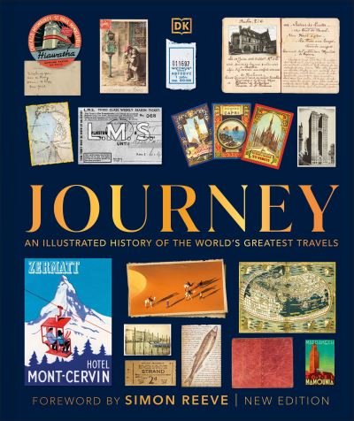 Cover for Dk · Journey: An Illustrated History of the World's Greatest Travels - DK Definitive Visual Histories (Gebundenes Buch) (2022)