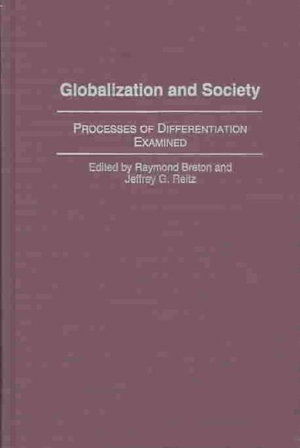 Cover for Globalization and Society: Processes of Differentiation Examined (Hardcover Book) (2003)