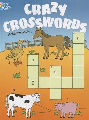 Cover for Anna Pomaska · Crazy Crosswords Activity Book (Paperback Book) (2014)