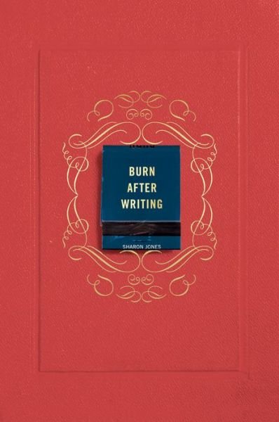 Cover for Sharon Jones · Burn After Writing (Coral) (Paperback Bog) (2021)