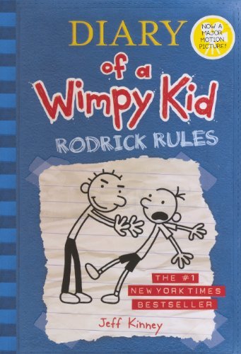 Cover for Jeff Kinney · Rodrick Rules (Diary of a Wimpy Kid, Book 2) (Innbunden bok) (2008)