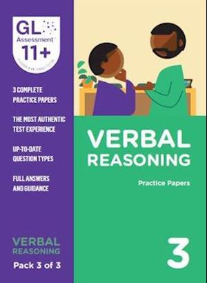 11+ Practice Papers Verbal Reasoning Pack 3 (Multiple Choice) - GL Assessment - Books - GL Assessment - 9780708727638 - January 2, 2019