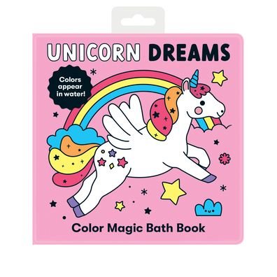 Cover for Mudpuppy · Unicorn Dreams Color Magic Bath Book (Kartonbuch) (2022)