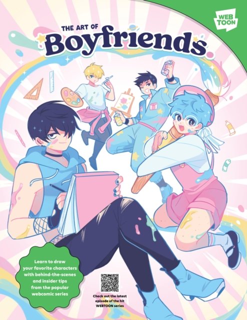 Cover for Refrainbow · Learn to Draw Boyfriends.: Learn to draw your favorite characters from the popular webcomic series with behind-the-scenes and insider tips exclusively revealed inside! - WEBTOON (Paperback Bog) (2024)