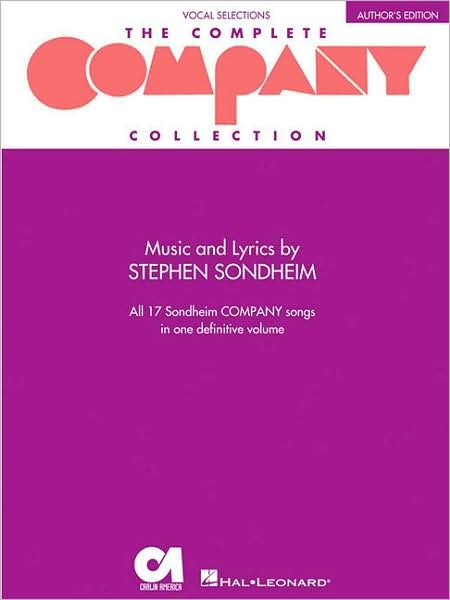 Cover for Stephen Sondheim · Company (Vocal Selections) (Taschenbuch) (1983)