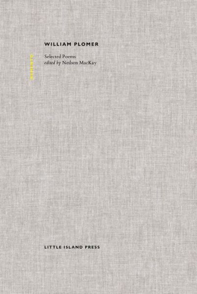 Cover for William Plomer · William Plomer: Selected Poems - Memento (Hardcover Book) (2016)