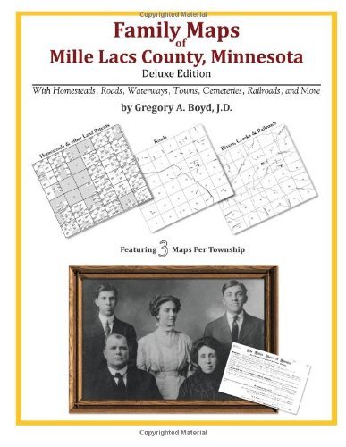 Cover for Gregory A. Boyd J.d. · Family Maps of Mille Lacs County, Minnesota (Paperback Bog) (2010)