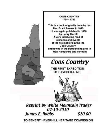 Cover for Hobbs James E · Coos Country (Pocketbok) [Reprint edition] (2010)
