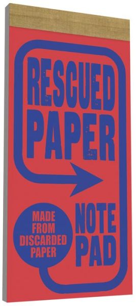 Rescued Paper Notepad - Rescued Paper - Sukie - Books - Chronicle Books - 9781452146638 - April 26, 2016