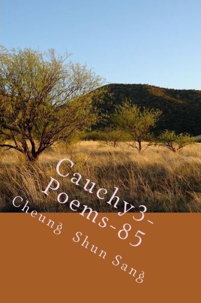 Cover for Mr Cheung Shun Sang · Cauchy3-poems-85: Poems That Listed (Paperback Book) (2014)