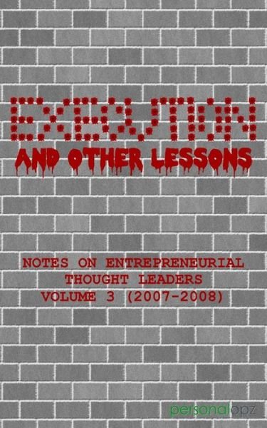 Cover for Will Johnson · Execution and Other Lessons (Pocketbok) (2014)