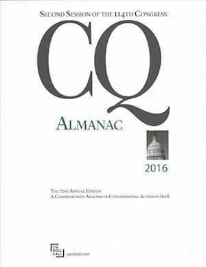 Cover for CQ Roll Call · CQ Almanac 2016: 114th Congress, 2nd Session (Hardcover bog) [72 Revised edition] (2017)