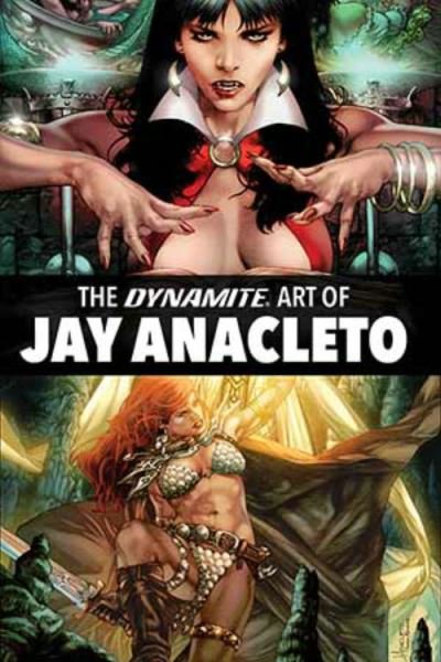 Cover for Dynamite Art of Jay Anacleto (Hardcover Book) (2023)