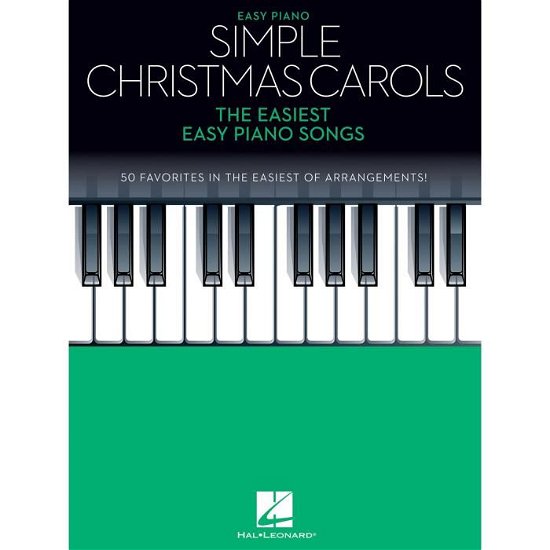 Cover for Hal Leonard Publishing Corporation · Simple Christmas Carols: The Easiest Easy Piano Songs (Taschenbuch) (2018)