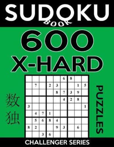 Cover for Sudoku Book · Sudoku Book 600 Extra Hard Puzzles (Paperback Book) (2017)